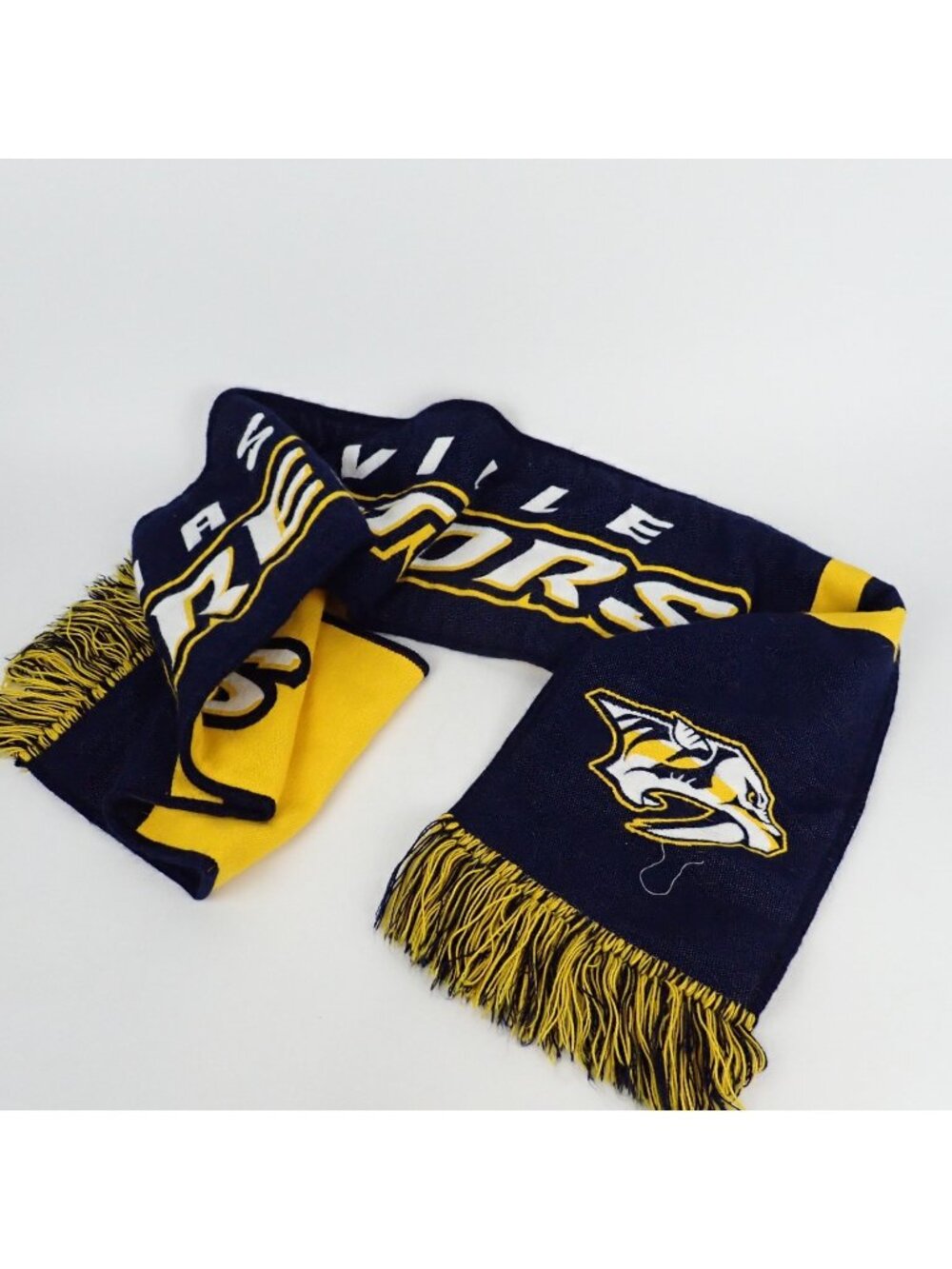 NHL Nashville Predators Home Team Jersey Scarf – Blue/Gold – Adult Size